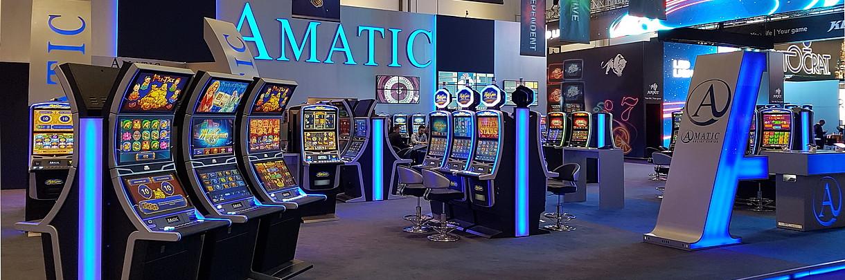 стенд провайдера Amatic Industries