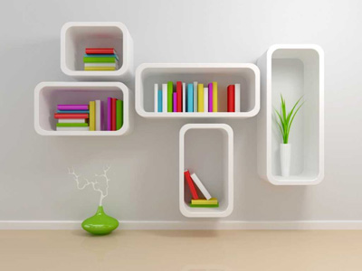 Книги в интерьере дома